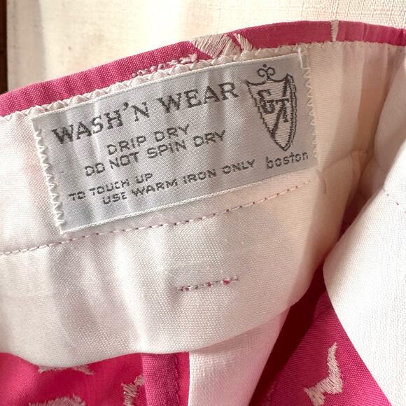 VINTAGE Capri Pants Women's S Cotton Blend Coastal Preppy Beach Summer Retro - Picture 4 of 11